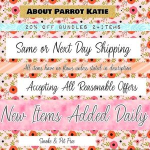 🎀About Parrot Katie🍒